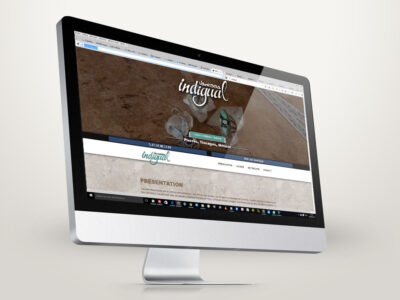 Site vitrine responsive indigual.fr